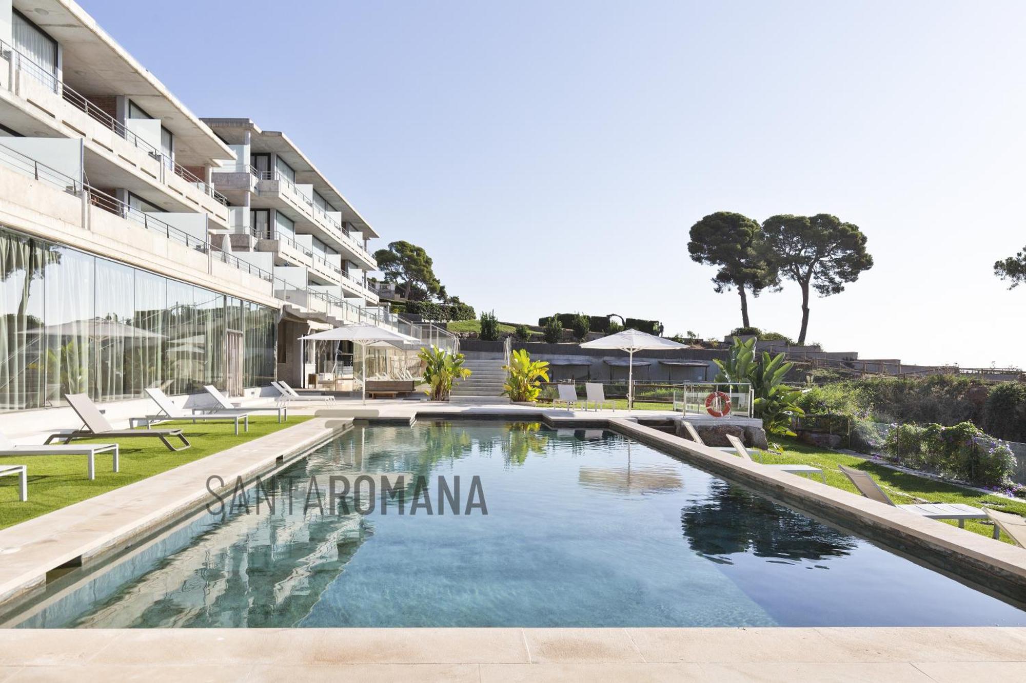 Santa Romana Apartments & Suites Caldes D'Estrach Dış mekan fotoğraf